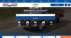 Desktop Screenshot of davewhitechevy.com